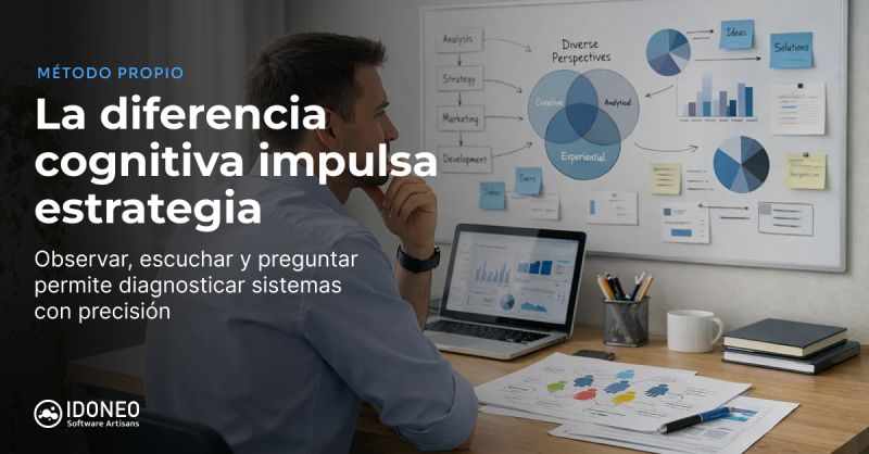La diferencia cognitiva impulsa estrategia