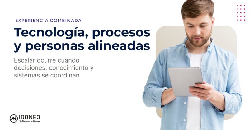 Tecnologia procesos y personas alineadas