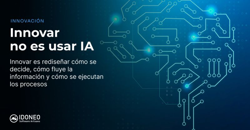 Innovar no es usar ai