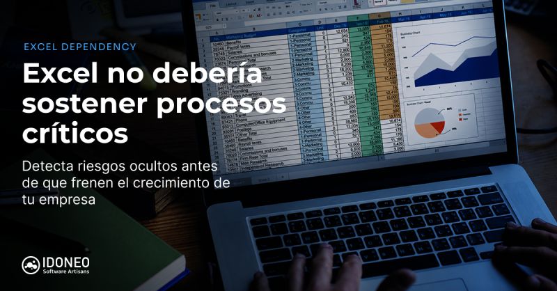 Excel no deberia sostener procesos criticos