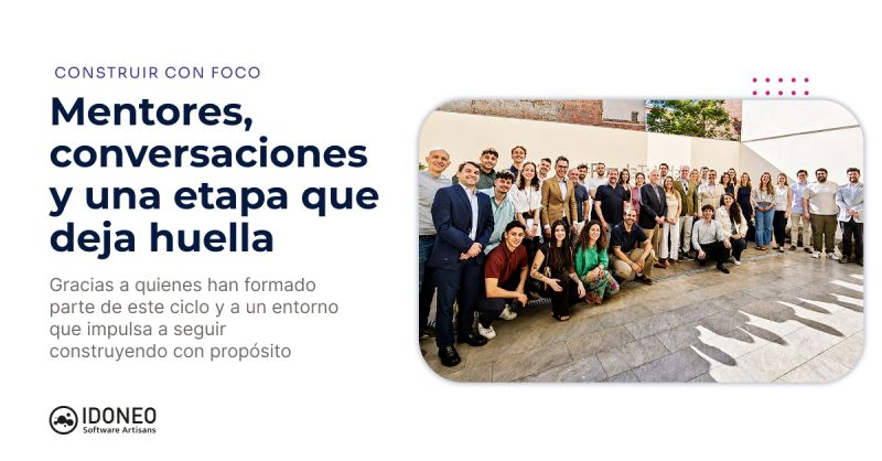 Mentores conversaciones y una etapa que deja huella