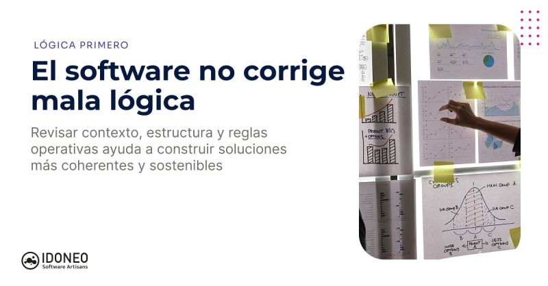 El software no corrige mala logica